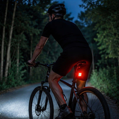 Rechargeable Bicycle Lights – Compact LED Front and Rear Bike Light Set for Night Riding and Outdoor Adventures
