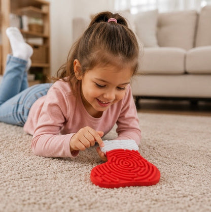 Kids Montessori Sensory Activity Board – Social Emotional Learning Toy for Fine Motor Skills, Travel and Early Education