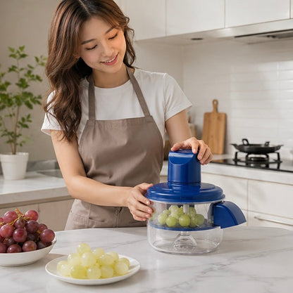 Automatic Electric Grape Peeler Machine - Hands Free Fruit Peeling Tool for Grapes, Berries and Food Preparation