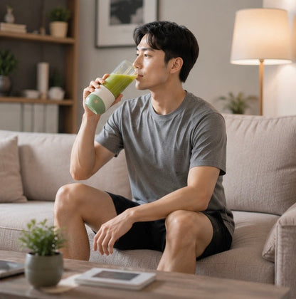Portable USB Blender Cup – 500ml Rechargeable Juicer Bottle for Fresh Smoothies, Juice and Shakes at Home or Travel