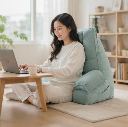 Pregnancy Backrest Pillow – Comfortable Lumbar Support Cushion for Reading, Nursing, Relaxation and Everyday Back Comfort