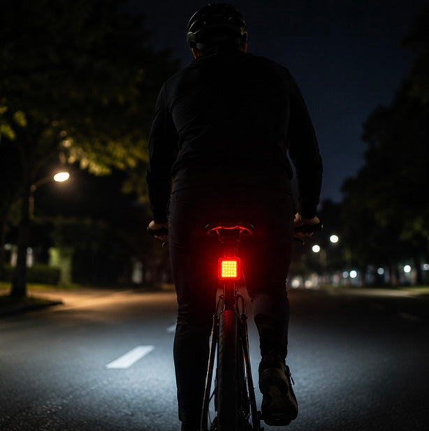 Rechargeable Bicycle Lights – Compact LED Front and Rear Bike Light Set for Night Riding and Outdoor Adventures
