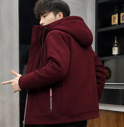 Men's Full Zip Fleece Hoodie - Casual Winter Jacket for Streetwear, Sports and Everyday Comfort
