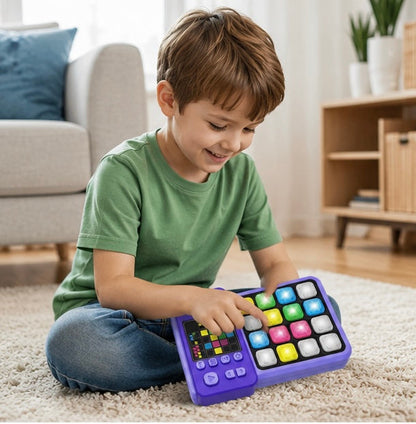 Palm Puzzle Challenge Game - Fast Push Logic Thinking Fidget Toy for Kids Educational Entertainment and Stress Relief