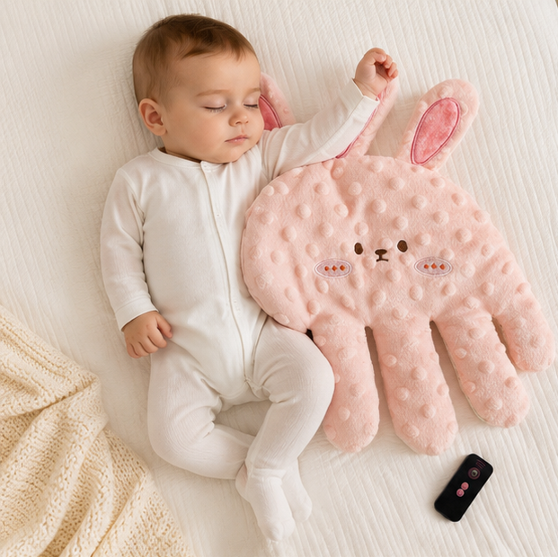 Baby Sleep Aid Pillow - Soothing Calming Hand Cushion with Gentle Comfort Design for Better Infant Rest and Relaxation
