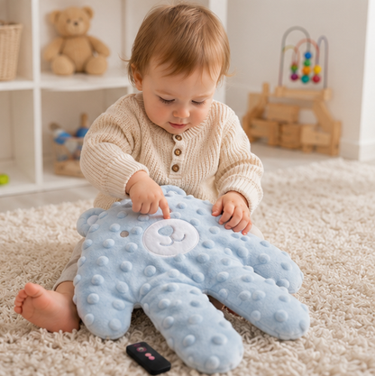 Baby Sleep Aid Pillow - Soothing Calming Hand Cushion with Gentle Comfort Design for Better Infant Rest and Relaxation