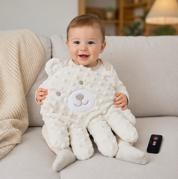 Baby Sleep Aid Pillow - Soothing Calming Hand Cushion with Gentle Comfort Design for Better Infant Rest and Relaxation