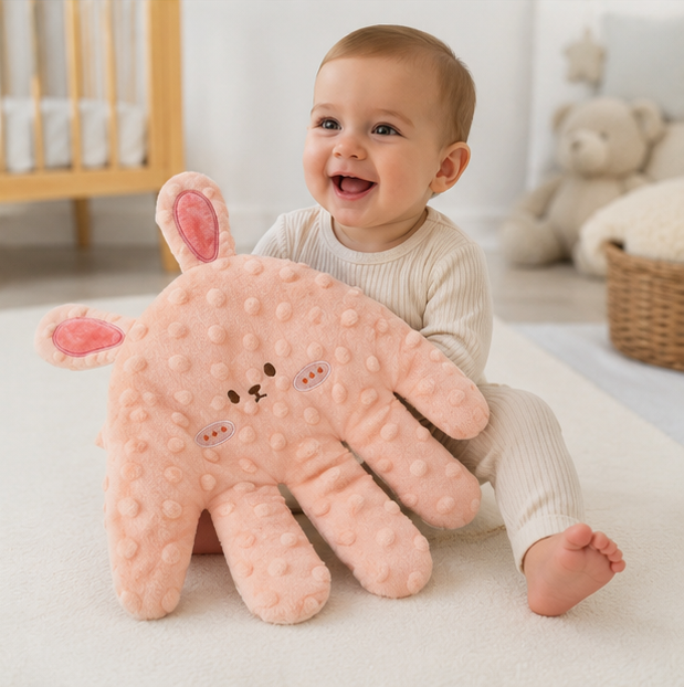 Baby Sleep Aid Pillow - Soothing Calming Hand Cushion with Gentle Comfort Design for Better Infant Rest and Relaxation