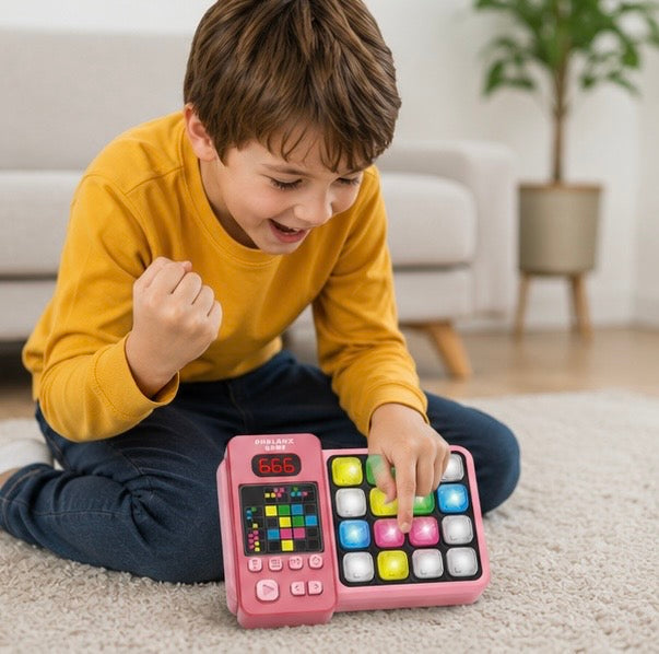 Palm Puzzle Challenge Game - Fast Push Logic Thinking Fidget Toy for Kids Educational Entertainment and Stress Relief