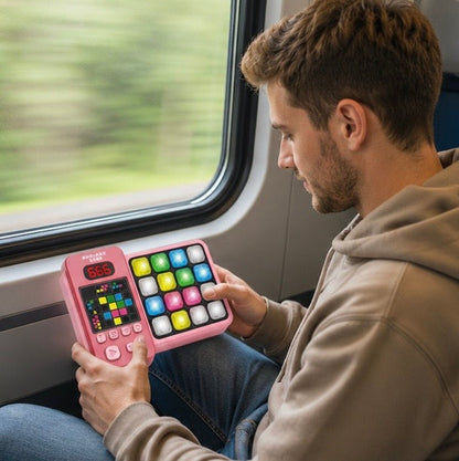 Palm Puzzle Challenge Game - Fast Push Logic Thinking Fidget Toy for Kids Educational Entertainment and Stress Relief