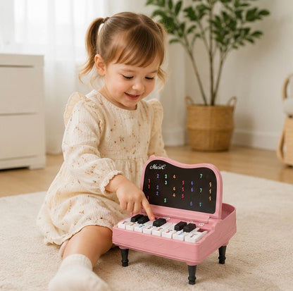 Electronic Rhythm Puzzle Game - Fast Push Light Up Sensory Toy for Travel, Learning and Interactive Entertainment
