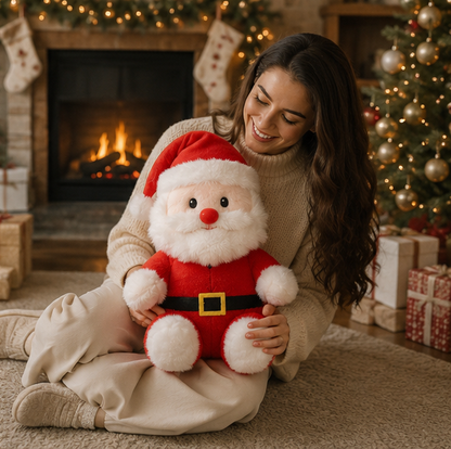 Christmas Plush Toy Collection – Santa Claus, Reindeer and Christmas Tree Stuffed Dolls for Holiday Decor and Kids Gifts