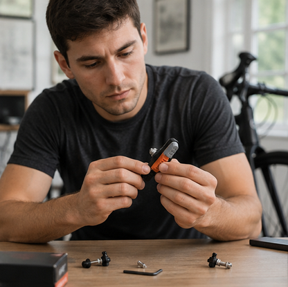 Road Bike Brake Pads – Lightweight Aluminum Alloy C Brake Shoes with Durable Rubber for Reliable Cycling Performance