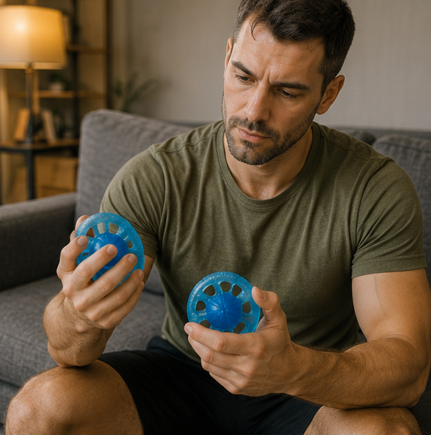 Hand Grip Strengthener – Adjustable Finger and Forearm Exercise Trainer for Muscle Building, Rehabilitation and Sports Performance