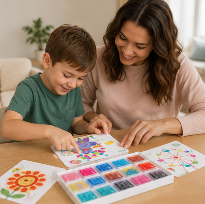 DIY Finger Painting Toy Kit – Montessori Creative Coloring Set for Kids with Graffiti Art Activities and Educational Fun