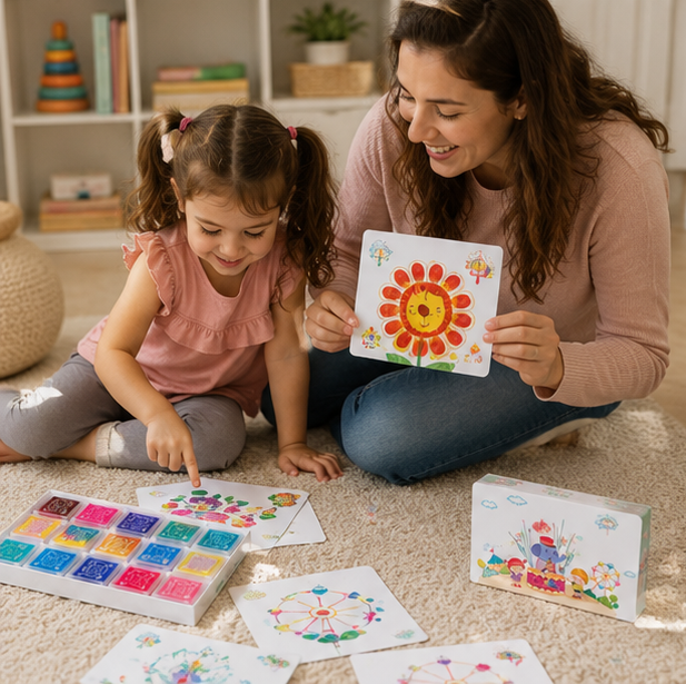 DIY Finger Painting Toy Kit – Montessori Creative Coloring Set for Kids with Graffiti Art Activities and Educational Fun