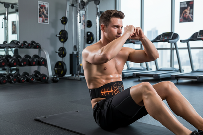 Smart EMS Abdominal Toning Belt – USB Rechargeable Muscle Stimulator and Ab Trainer for Core Fitness, Body Toning and Workout Support
