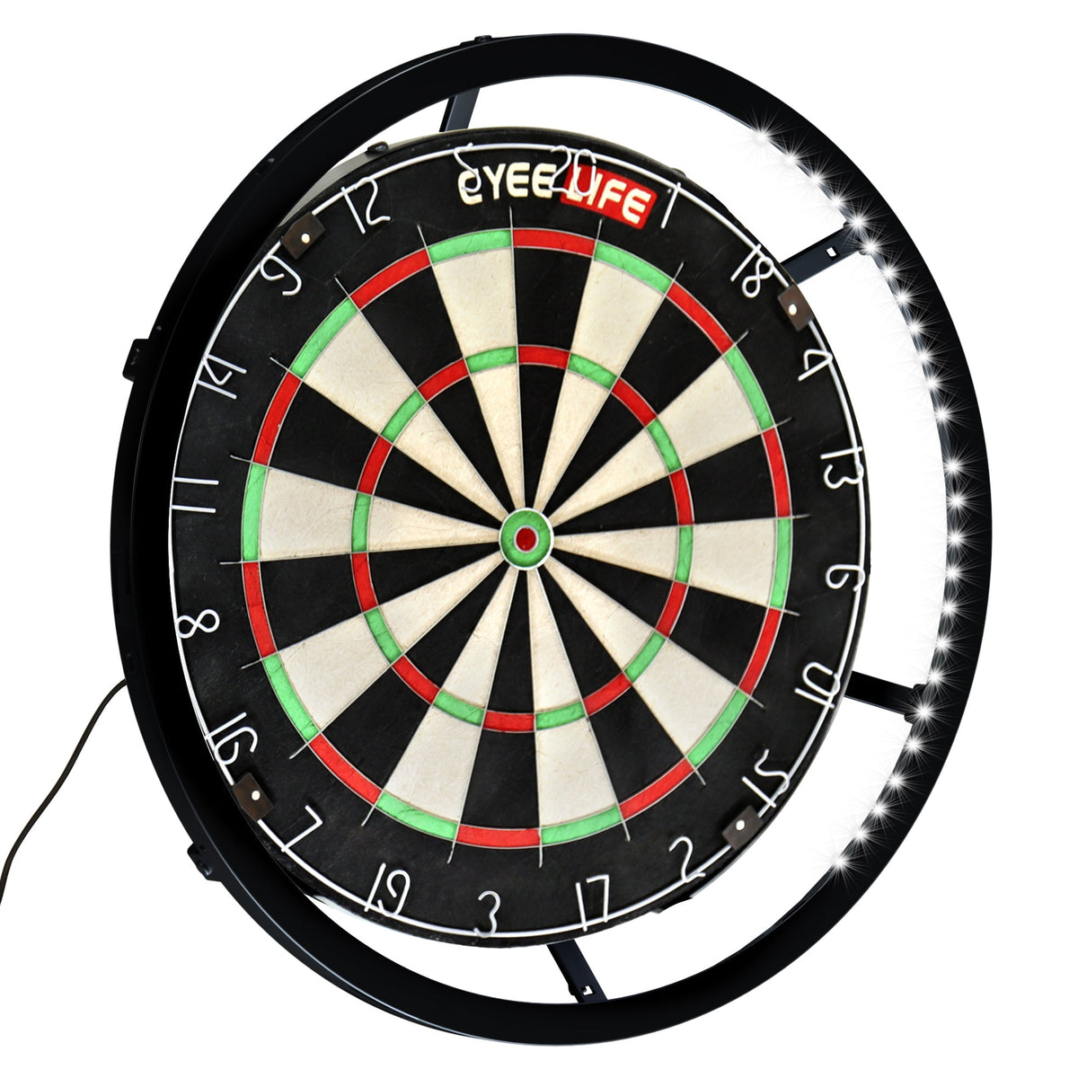 Dart Board Lighting System – LED Dartboard Light Ring with Focused Illumination for Professional Practice, Game Rooms, Bars and Competitions