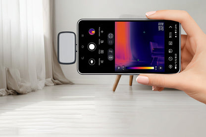 Thermal Imaging Camera – Portable 192x192 Infrared Thermal Scanner for Android iPhone Electronics Inspection and Repair