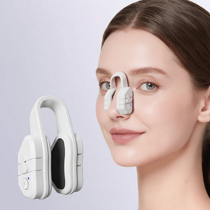 EMS Nose Shaper Clip – Microcurrent Pulse and Vibration Beauty Tool for Gentle Nose Massage, Contouring Routine and Convenient At-Home Facial Care