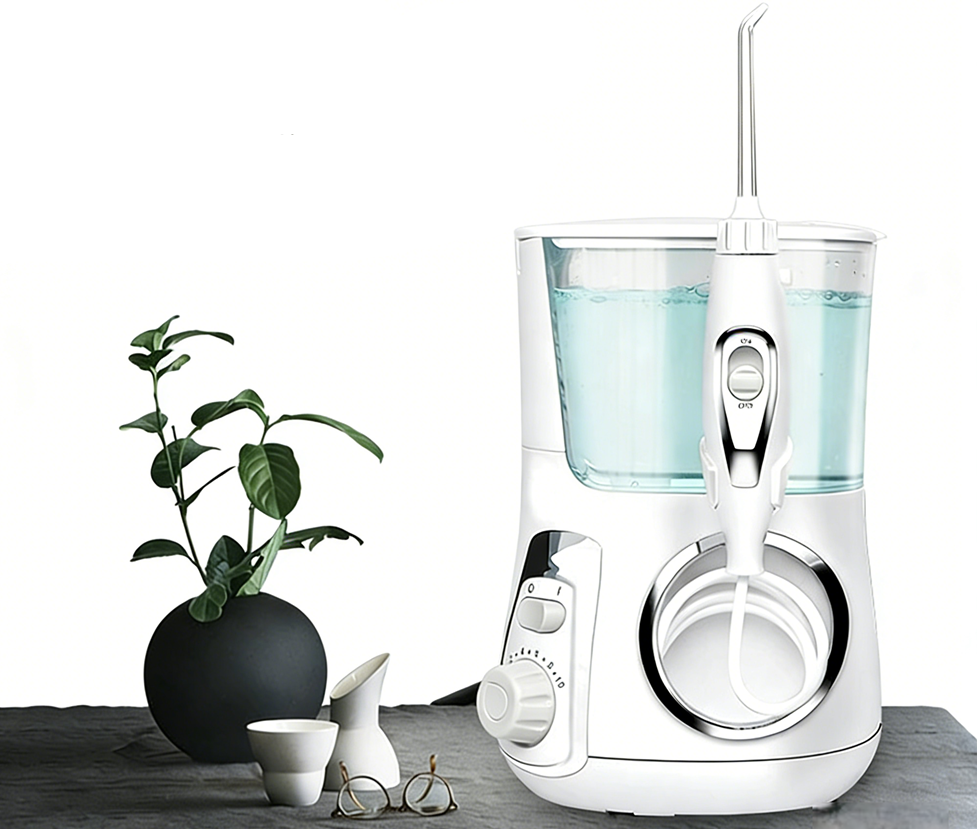 High-End Electric Water Flosser – 5 Nozzles, 10 Modes and 800ML Tank for Deep Oral Cleaning, Gum Care and Fresh Breath
