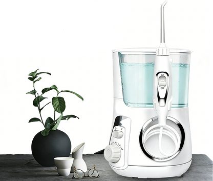 High-End Electric Water Flosser – 5 Nozzles, 10 Modes and 800ML Tank for Deep Oral Cleaning, Gum Care and Fresh Breath