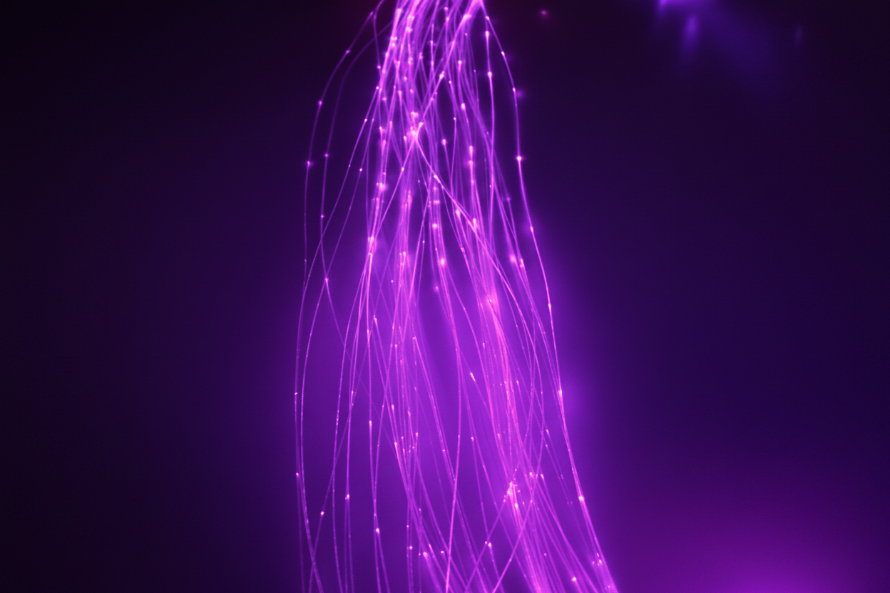 Fiber Optic Cable – Side Glow Decorative Lighting Wire for DIY Ceiling, Starry Sky and Architectural Light Projects