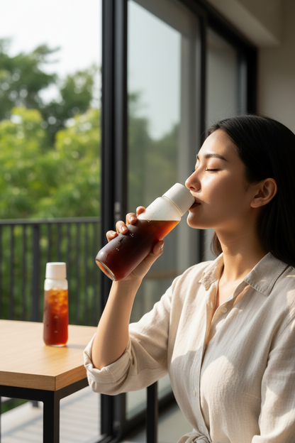 Portable Cold Brew Coffee Maker – 750ml/550ml Glass Pitcher for Iced Coffee, Tea and Juice with Barista Brewing Accessories