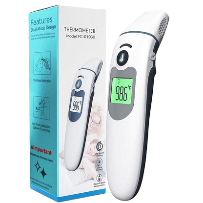 Digital Forehead and Ear Thermometer –2-in-1  Non-Contact Medical Temperature Monitor for Babies and Adults with Fast, Precise ±0.1°C Reading