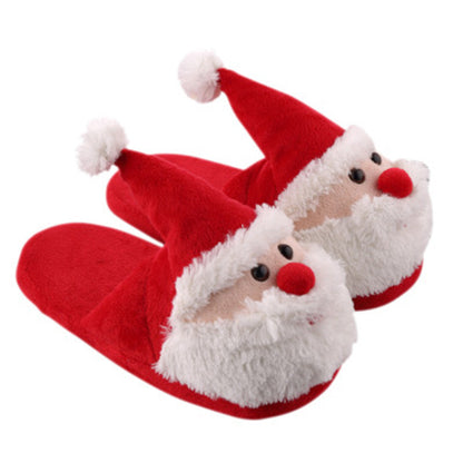 Santa Claus Slippers – Warm Non-Slip Christmas House Shoes for Adults and Kids with Cozy Holiday Comfort