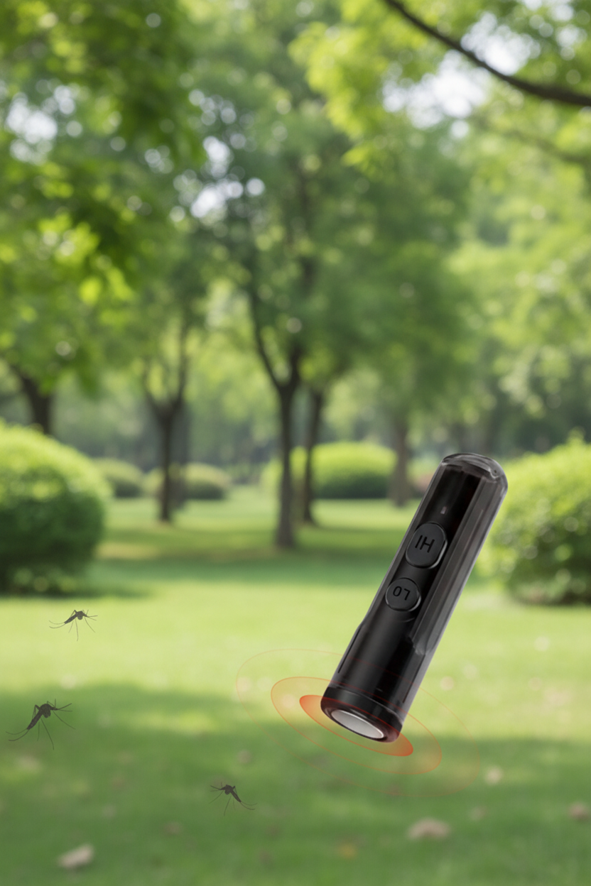 Portable Mosquito Bite Healer – USB-C Rechargeable 12g Itch Relief Device for Hiking, Camping, Trekking, Running and Outdoor Travel