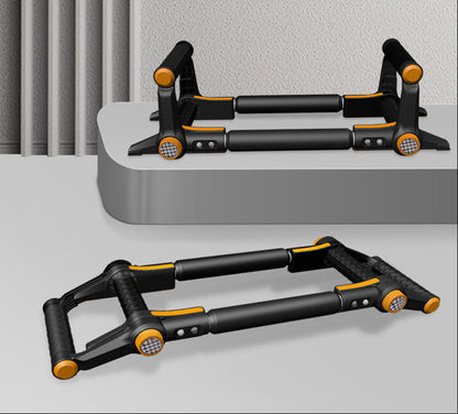 Adjustable Arm Strength Trainer – Push Up Support Frame with Spring Resistance for Home Fitness and Muscle Building