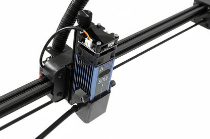 Blue Laser Module – 450nm 40W/80W TTL PWM Laser Head for CNC Engraving, Cutting, Woodworking and DIY Laser Machine Upgrades