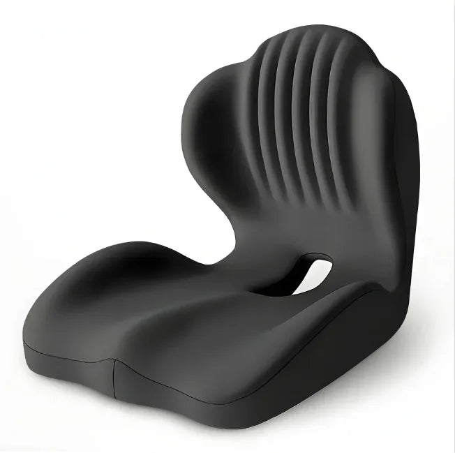 Ergonomic Memory Foam Lumbar Cushion – Pressure-Relief Back Support Pad for Office Chairs, Long Sitting, Posture Comfort and Everyday Seat Support