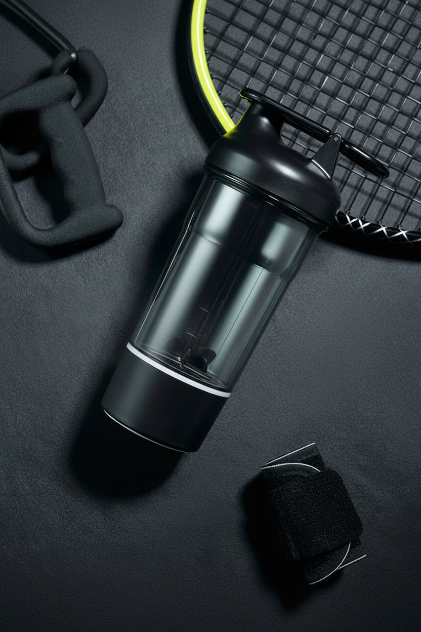 Electric Protein Shaker Bottle – 25OZ USB-C Rechargeable Mixer with Pulse Blending for Smooth Protein Shakes, Supplements, Gym Sessions and Travel