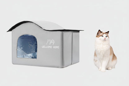 Pet Cooling Ice Bed – Summer Air Cooling House for Cats and Small Dogs with Comfortable Four Season Resting Space