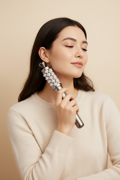 Face and Neck Massage Stick – Dual-Purpose Electric Beauty Tool for Gentle Firming Massage, Relaxation and Convenient At-Home Skin-Care Routines