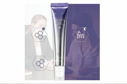 Anti Wrinkle Eye Cream Roller - Hyaluronic Acid Eye Treatment for Dark Circles, Puffiness Reduction and Anti Aging Care