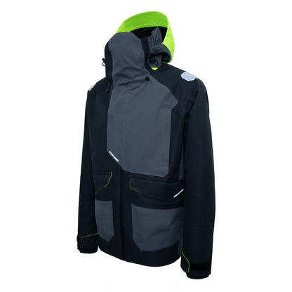 Windproof Sailing Jacket – Breathable Warm Outdoor Performance Coat with High Neck Protection for Boating and Marine Adventures