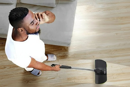 Cordless Electric Floor Scrubber – 2-in-1 Rechargeable Rotating Spin Mop for Powerful Hard Floor Cleaning, Polishing and Everyday Home Care