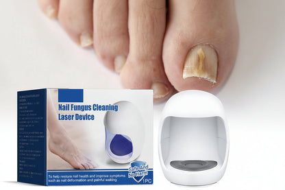 Laser Nail Fungus Treatment Device – Rechargeable Infrared Blue Light Therapy Tool for Toenail Care and Healthy Nail Recovery