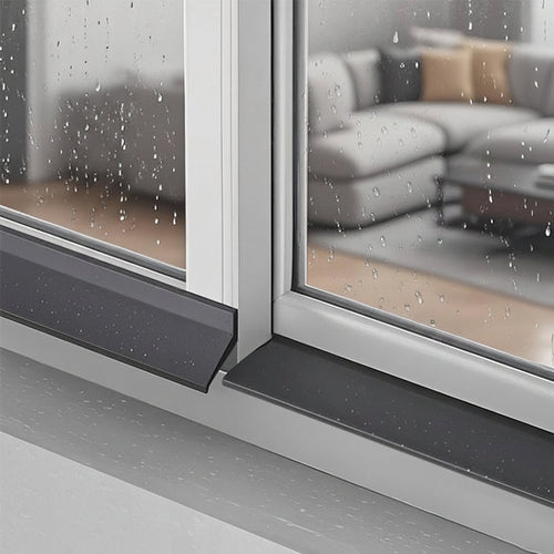 Window Weather Sealing Strip – Waterproof Windproof Barrier for Sliding Windows, Balconies and Home Rain Protection