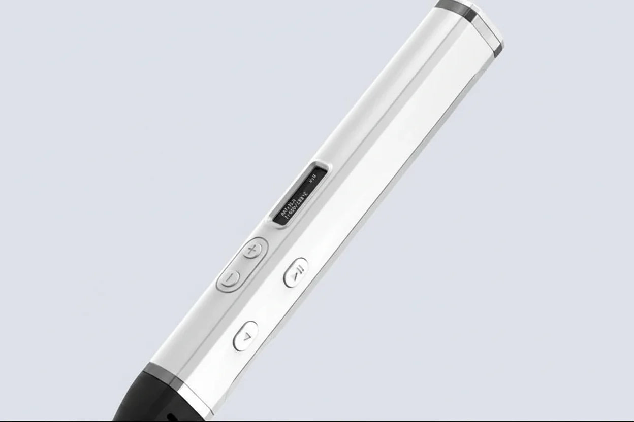 Printing Pen with OLED Display – 3D Temperature-Controlled Fast Extrusion Pen for PLA Filament, Creative Doodling, Crafts and Holiday Gifts