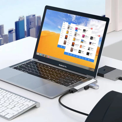 USB-C Hub Adapter – 3-Port USB 3.0 Type-C OTG Splitter for MacBook, Lenovo, Xiaomi and Other Laptops, Tablets and Computers