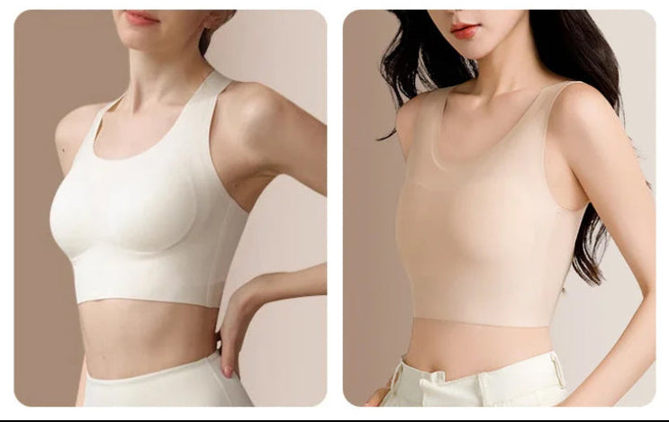 Invisible Wireless Shapewear Bra – Seamless Supportive Corset Bra for Everyday Comfort, Natural Lift and Smooth Silhouette