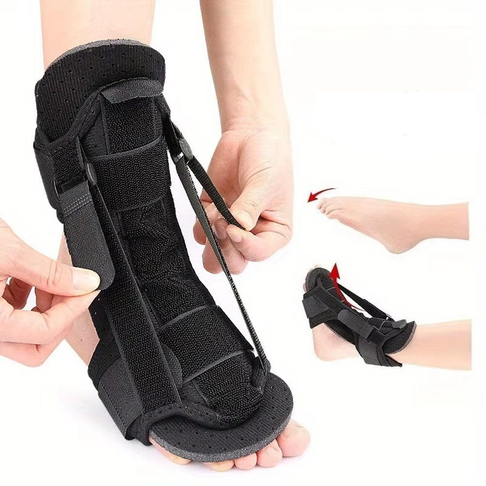 Plantar Fasciitis Night Splint – Adjustable Foot Drop Brace for Heel Pain Relief, Achilles Tendon Support and Faster Recovery