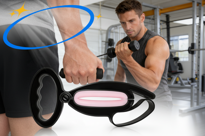 Silicone Male Muscle Training Tool – Soft Portable Exercise Clip for Men’s Fitness Training, Home Workouts, Strength Practice and Personal Exercise