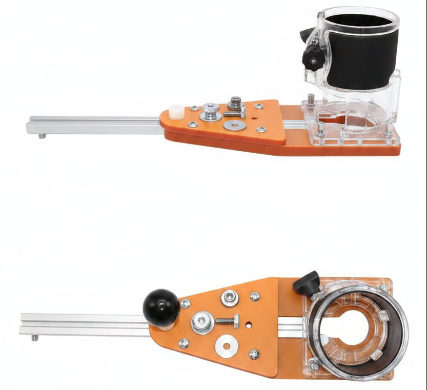 Router Circle Cutter Jig – Adjustable Wood Router Circle Cutting Guide for Milling, Slotting and Perfect Circles up to 14.17 Inches.