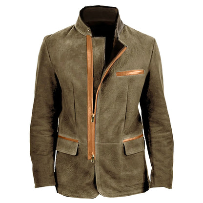 Windproof Men's Tactical Cotton Jacket - Waterproof Multi Pocket Coat for Outdoor Work and Casual Wear