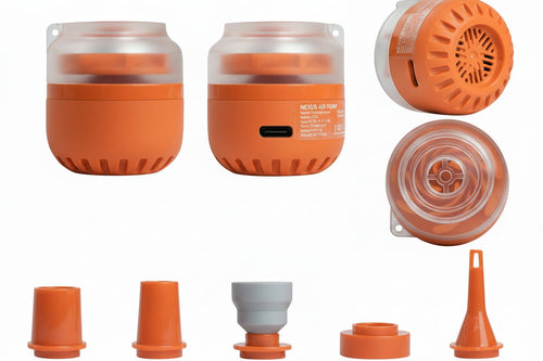 Ultra-Light Mini Air Pump – 30g Wireless USB Inflator for Camping Air Mattresses, Self-Inflating Pads and Outdoor Travel Gear